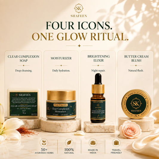 Glow Combo - Top Best-seller Infused with 50 + Ayurvedic Herbs