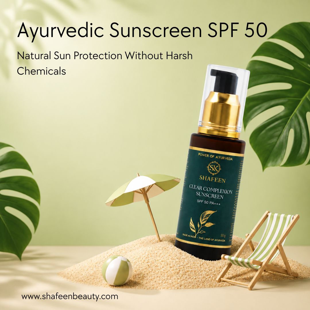 Ayurvedic Sunscreen SPF 50: Natural Sun Protection Without Harsh Chemicals