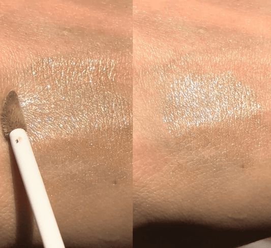 Crystal Champagne 50+ Herbs Infused Highlighter – Where Ayurveda Meets Radiance - skshafeen