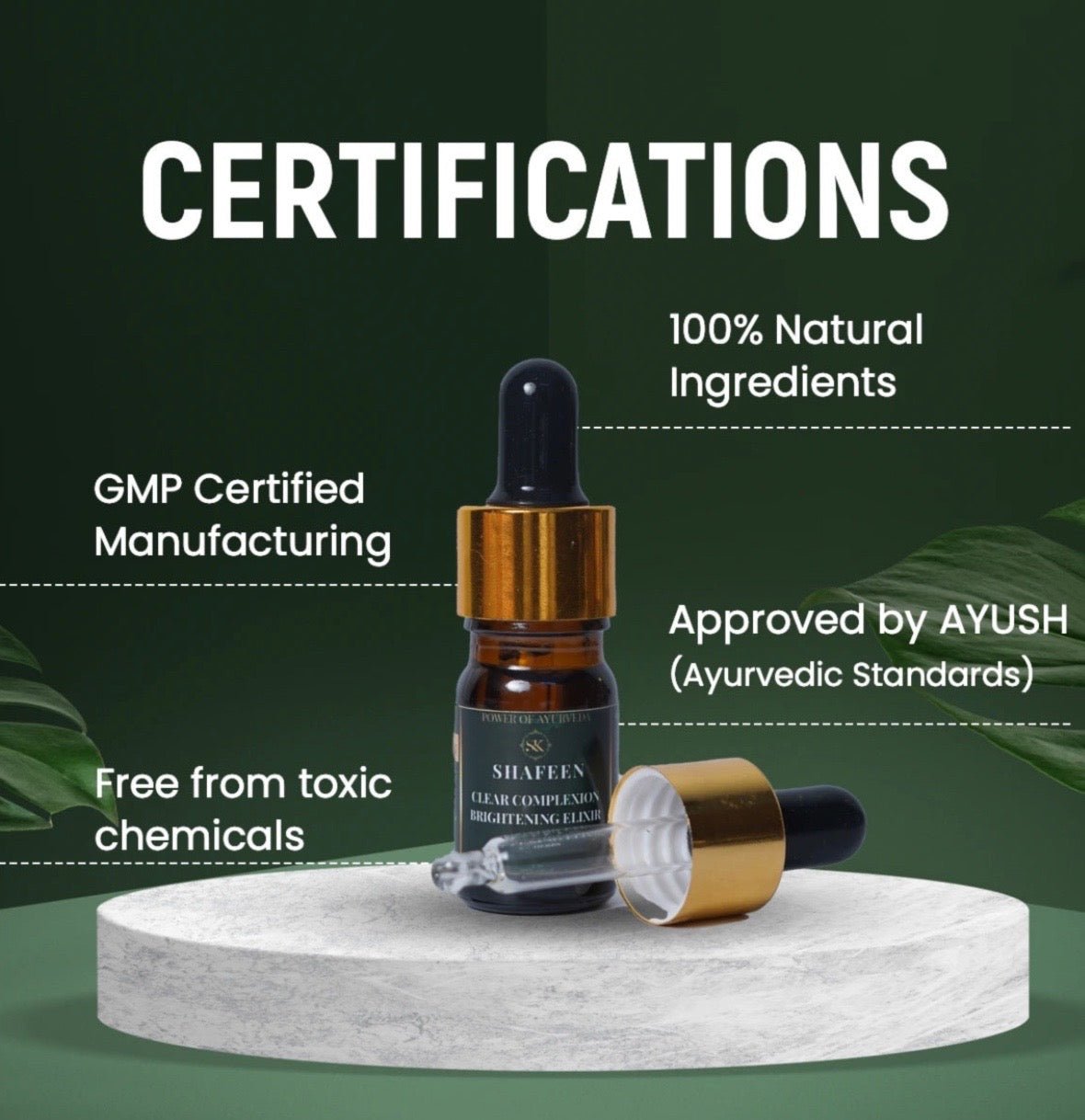 Glow Up Tonight: How Shafeen Beauty’s Clear Complexion Brightening Elixir – 50+ Herbs Transforms Your Skin - skshafeen