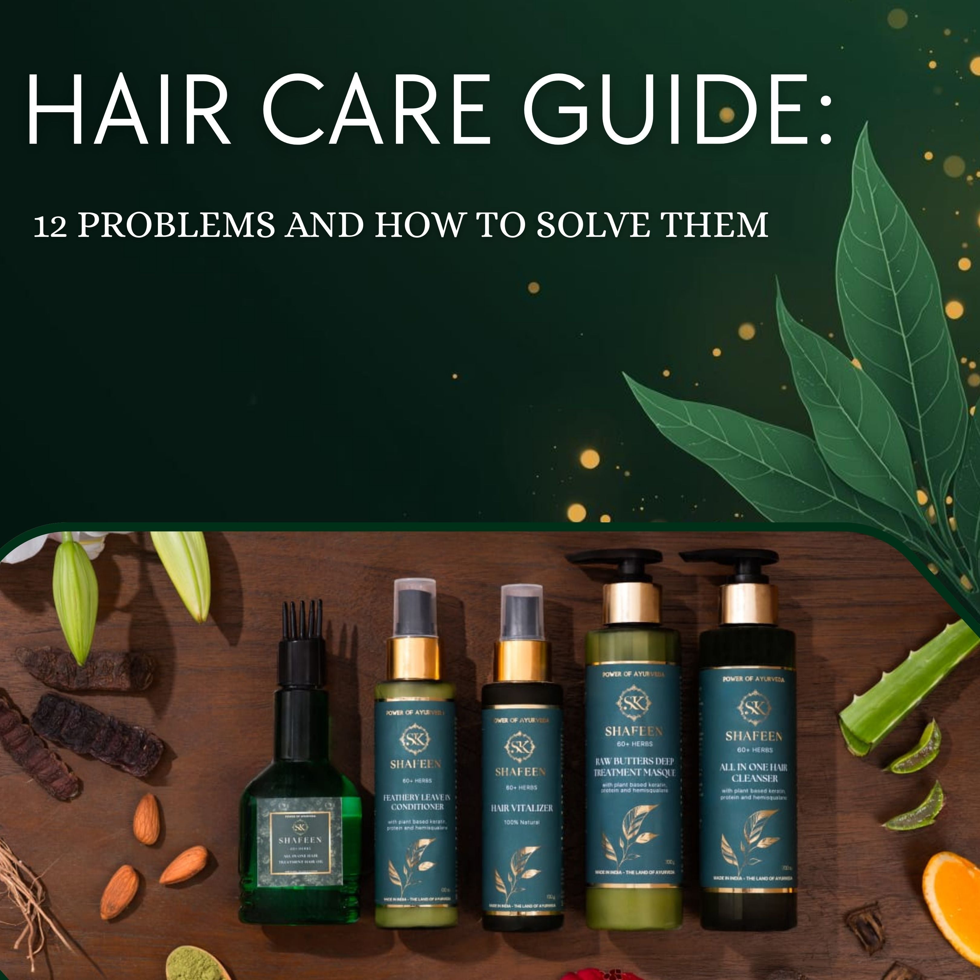 Hair Care Guide: 12 Common Hair Problems and Their Natural Solutions ...