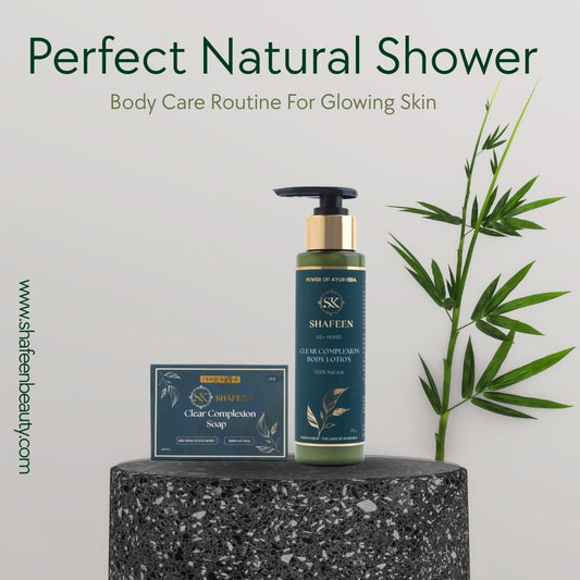 Perfect Natural Shower Body Care Routine for Glowing Skin - skshafeen