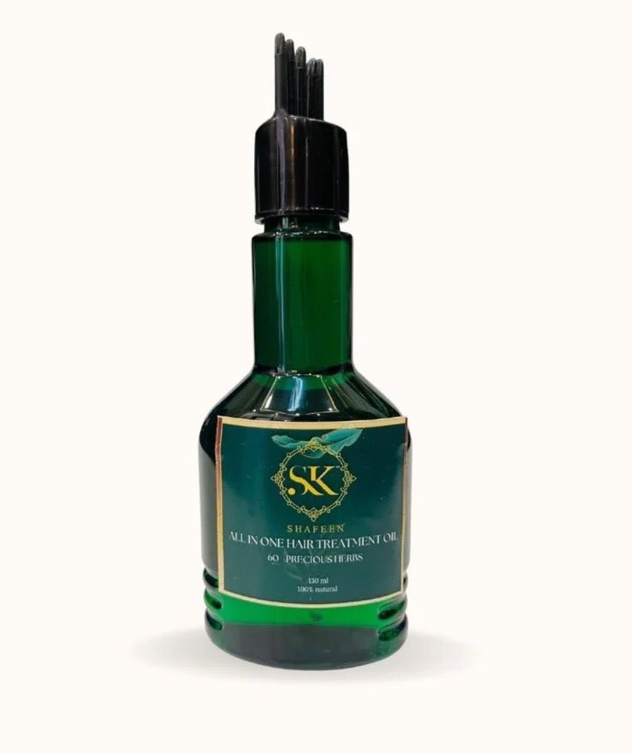 Unlock Gorgeous, Stronger Hair with Shafeen Beauty’s 60 Precious Herbs All-In-One Hair Oil - skshafeen