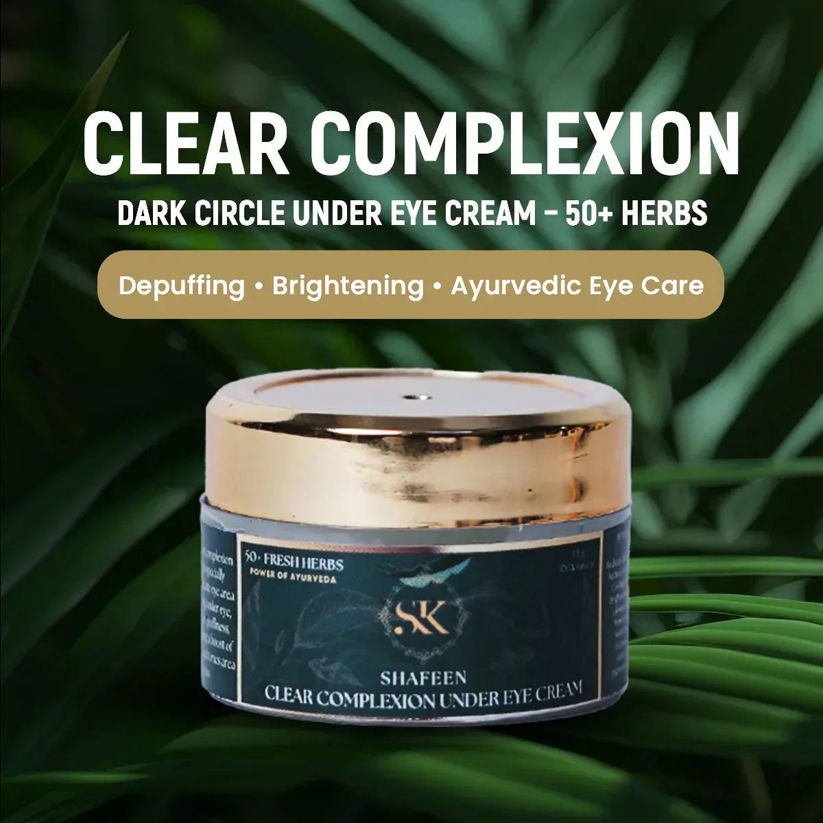 Why The Shafeen beauty Clear Complexion Dark Circle Under Eye Cream ? - skshafeen
