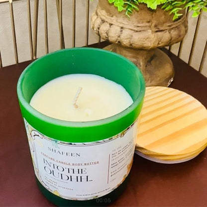 Desert Oasis Ayurvedic Candle Body Butter – 50+ Herbs
