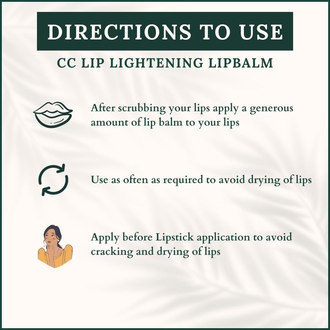 Clear Complexion Ayurvedic Lip Lightening Lipmask - 50+ herbs