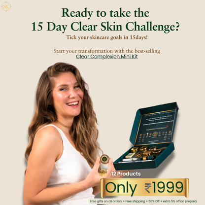 Clear Complexion 15-Days Challenge -Real, Visible Skin Transformation