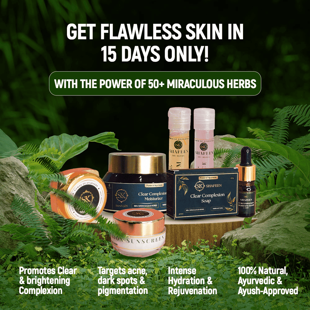Clear Complexion 15 - Days Challenge - Real, Visible Skin Transformation - skshafeen - shafeen
