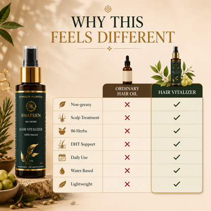 Hair Vitalizer - 86+ Ayurvedic Herbs