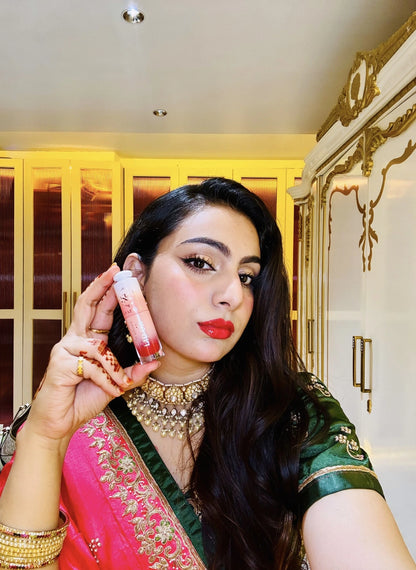 Icy Drips Tinted Lip Oil – 50 + Ayurvedic Herbs infused