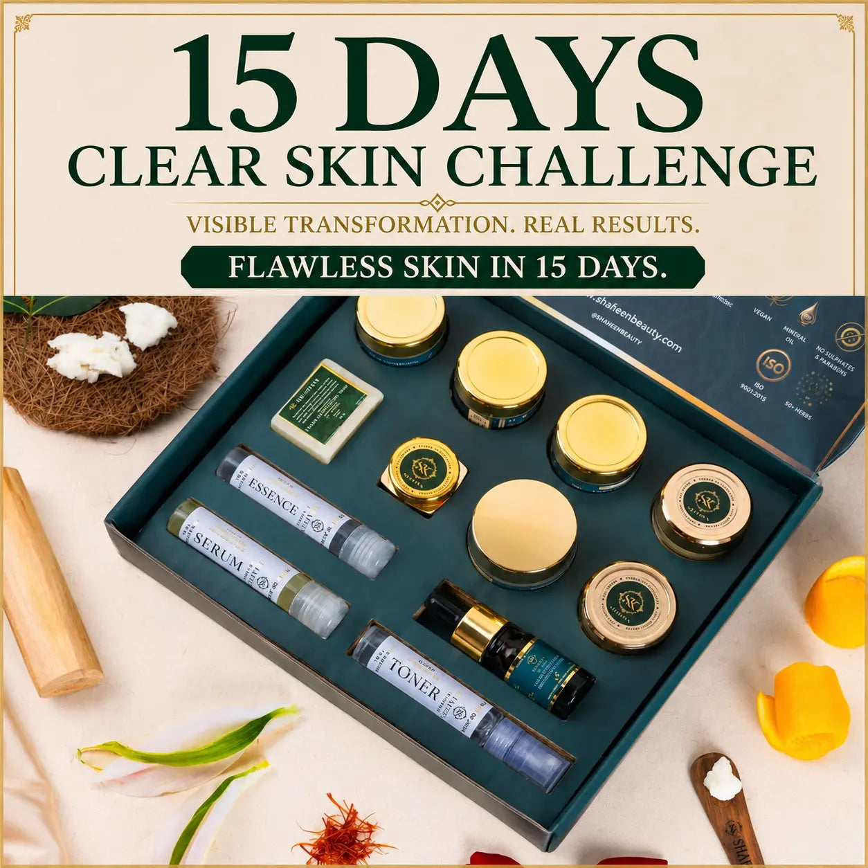 Clear Complexion 15-Days Challenge -Real, Visible Skin Transformation