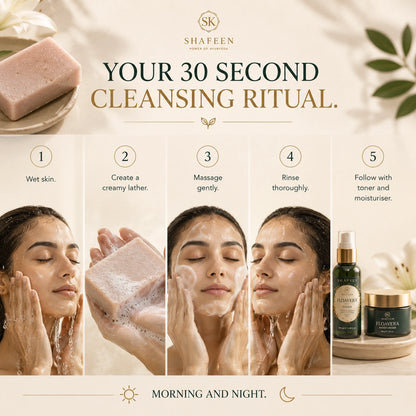 Floavera Soap infused with 50+ Herbs, Clays & Flora