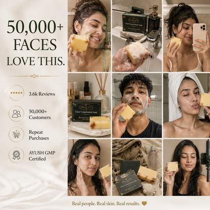 Clear Complexion Soap – Infused with 50+ Ayurvedic Herbs