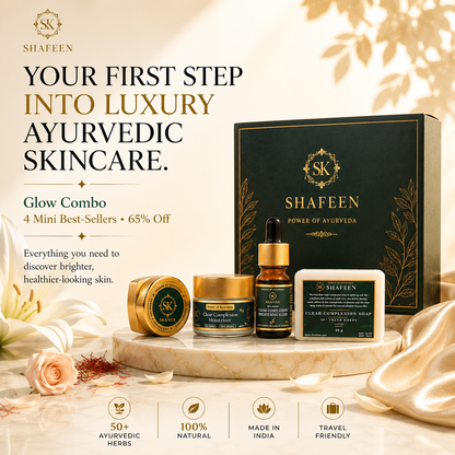 Glow Combo 65% off - Top Best-seller Infused with 50 + Ayurvedic Herbs