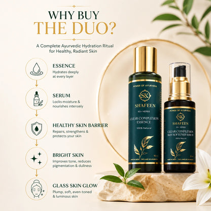 Intense Hydration duo - Essence + Skin Softener Serum
