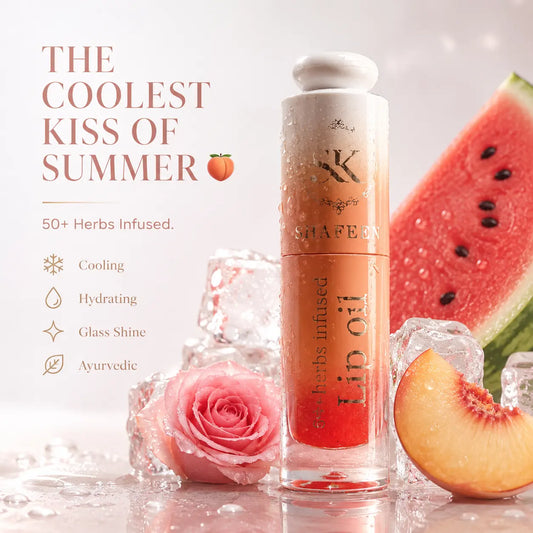 Icy Drips Tinted Lip Oil – 50 + Ayurvedic Herbs infused