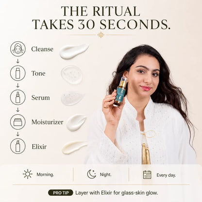 Clear Complexion Moisturizer – 50+ Herbs Ayurvedic Radiance Cream