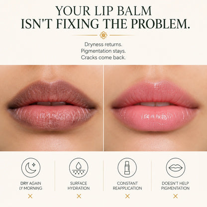 Clear Complexion Ayurvedic Lip Lightening Lipmask - 50+ herbs