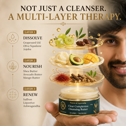 Clear Complexion Cleansing Butter – 50+ Ayurvedic Herbs