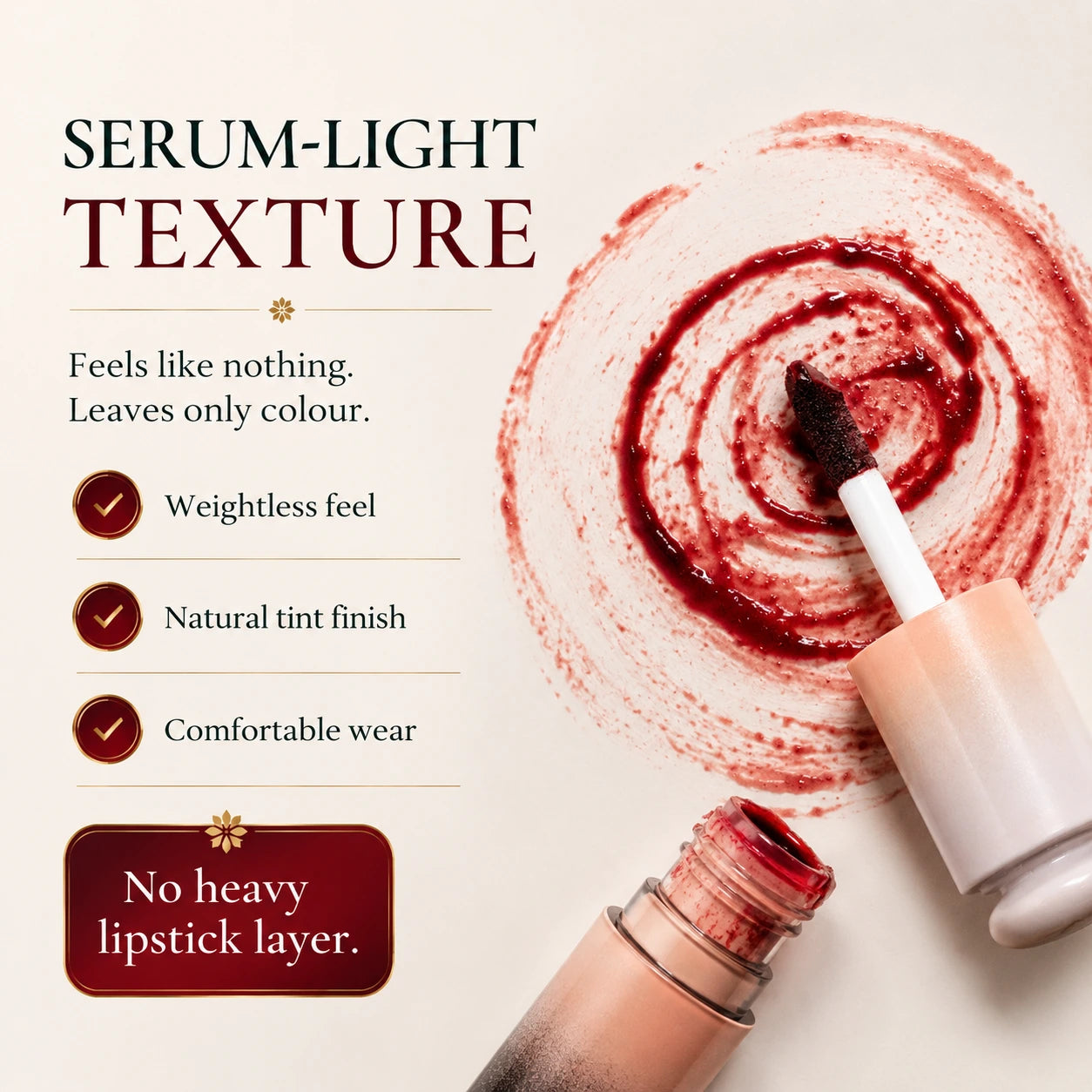 Ayurvedic Lip Stain – 50+ Organic Herbs infused