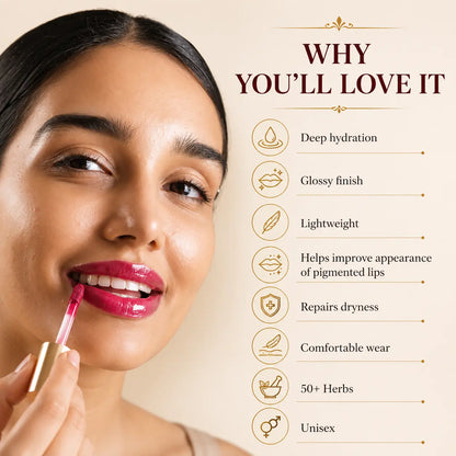 Tinted Lip Oil with 50+ Herbs – Colour Meets Care