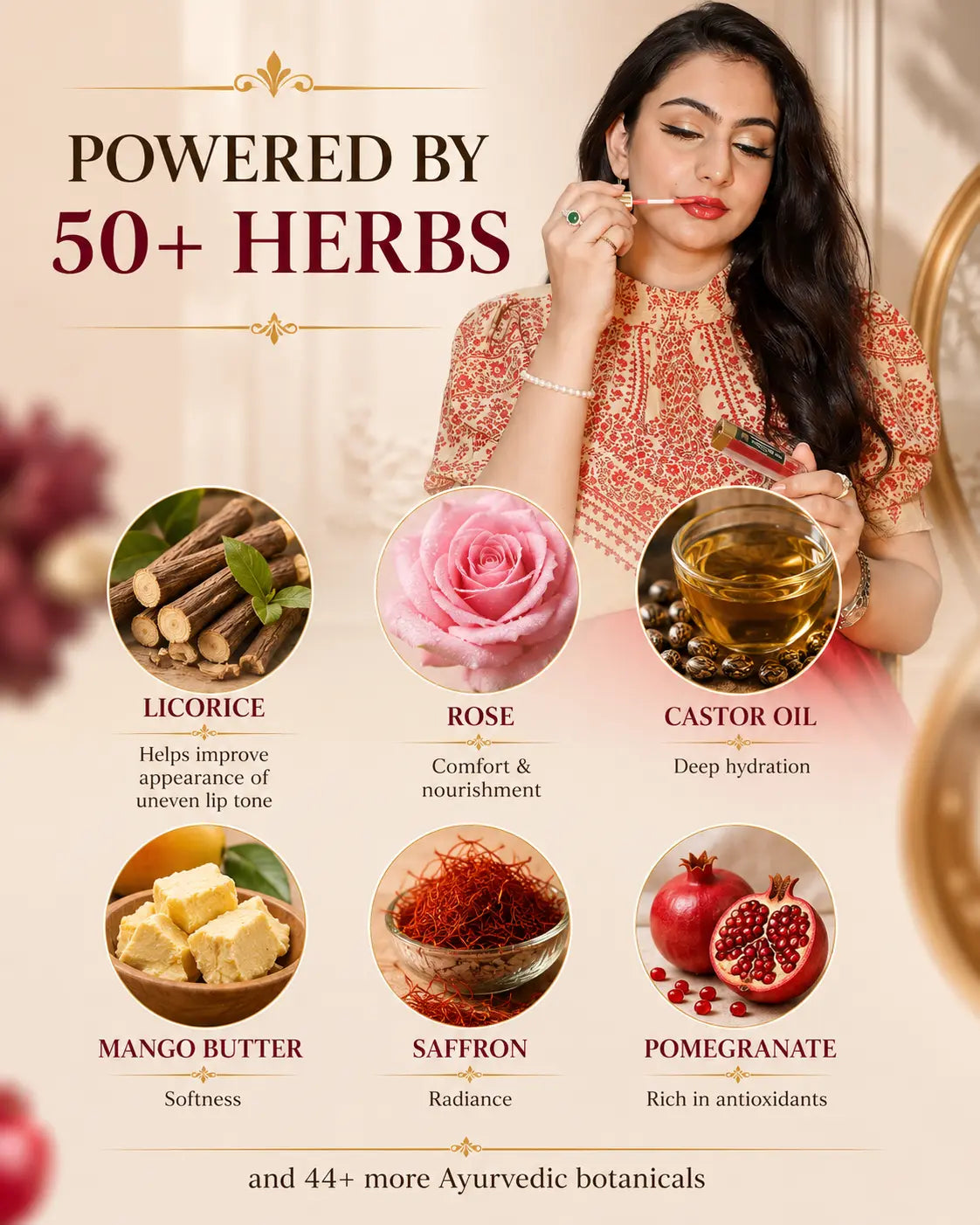 Tinted Lip Oil with 50+ Herbs – Colour Meets Care