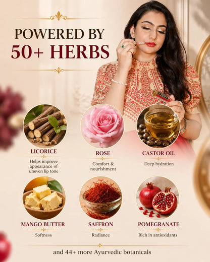 Tinted Lip Oil with 50+ Herbs – Colour Meets Care