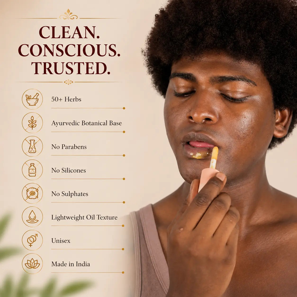 Tinted Lip Oil with 50+ Herbs – Colour Meets Care