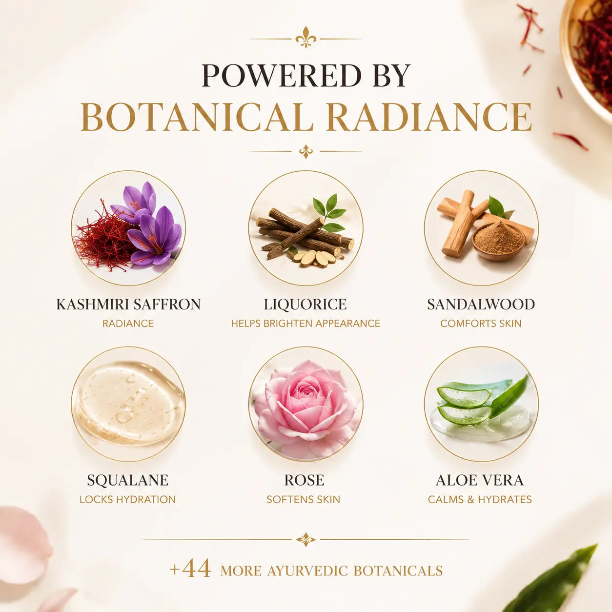 Crystal Champagne Highlighter: Ayurvedic Skincare Glow
