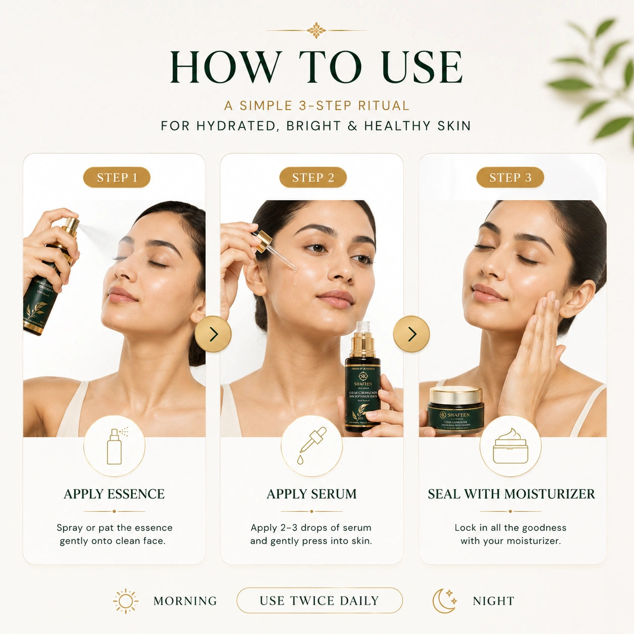 Intense Hydration duo - Essence + Skin Softener Serum
