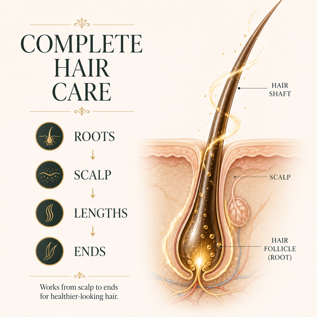 All-In-One Hair Oil: 80 Potent Ayurvedic Herbs | Shafeen