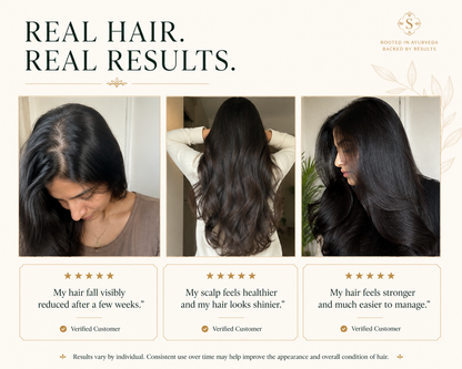 All-In-One Hair Oil: 80 Potent Ayurvedic Herbs | Shafeen