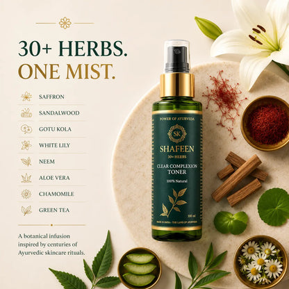 Clear Complexion Toner - 30+ potent herbs