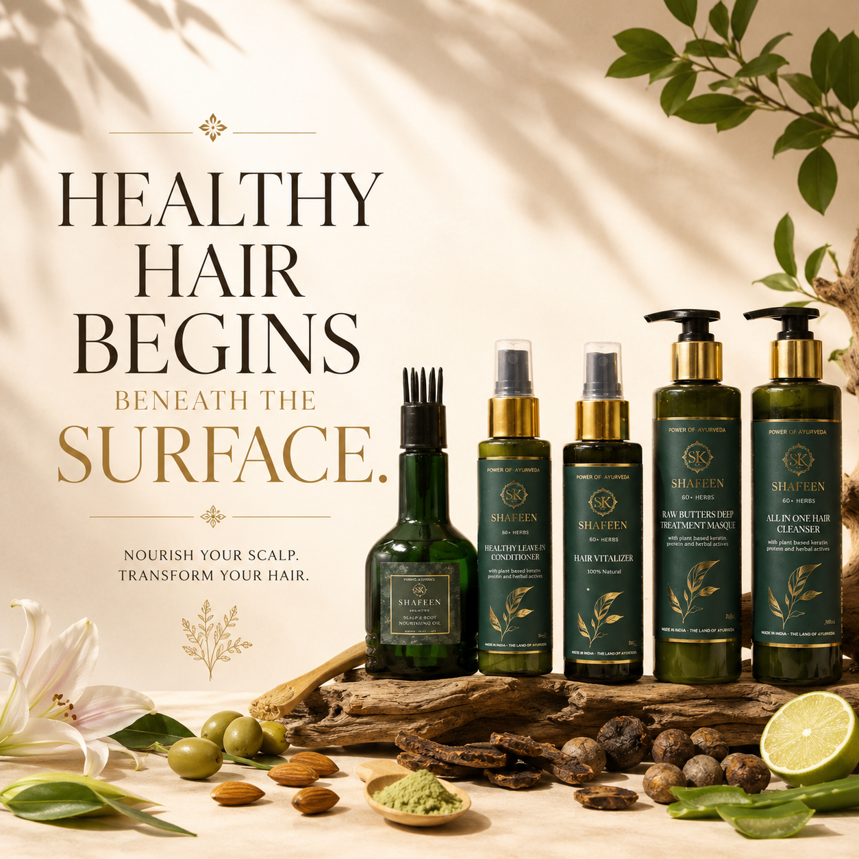 Hair Vitalizer - 86+ Ayurvedic Herbs