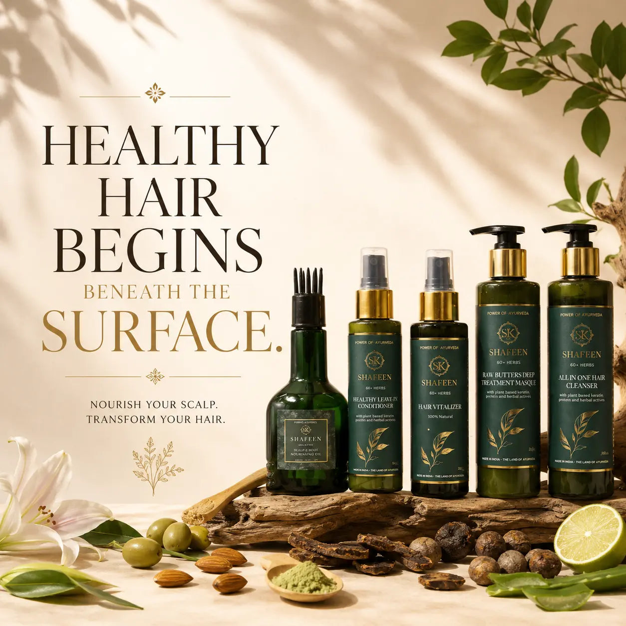 Hair Vitalizer - 86+ Ayurvedic Herbs (Copy)