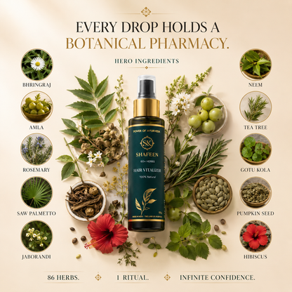 Hair Vitalizer - 86+ Ayurvedic Herbs