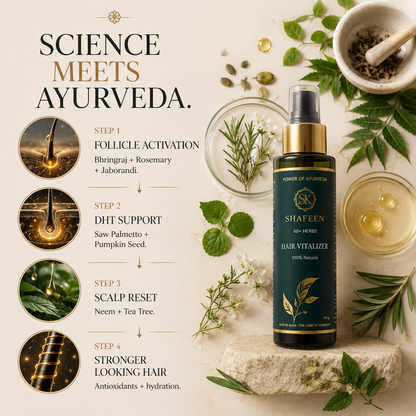 Hair Vitalizer - 86+ Ayurvedic Herbs