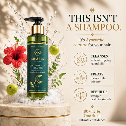 Hair Cleanser | Shampoo – Infused with 80+ Ayurvedic Herbs