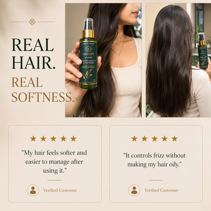 Feathery Leave-In Conditioner – 80+ Herbs + Triple Protein Bond Complex