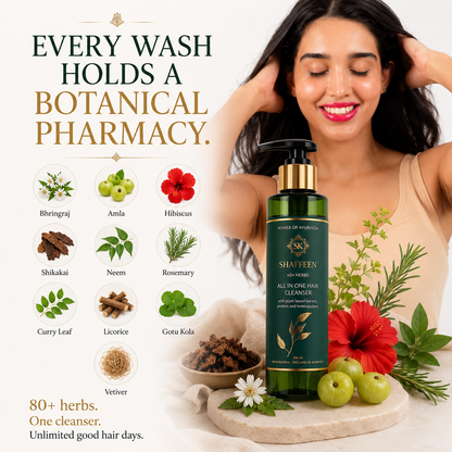 Hair Cleanser | Shampoo – Infused with 80+ Ayurvedic Herbs