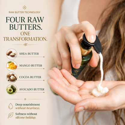 Raw Butters Hair Masque: 60 Rare Ayurvedic Herbs
