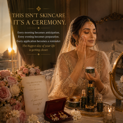 Aura Veda Trunk - The Flawless Bride Ritual Box by Shafeen Beauty