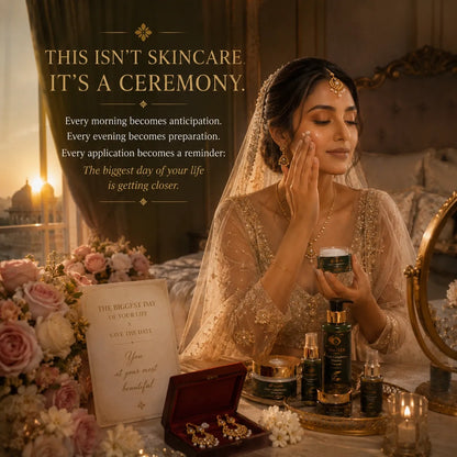 Aura Veda Trunk - The Flawless Bride Ritual Box by Shafeen Beauty