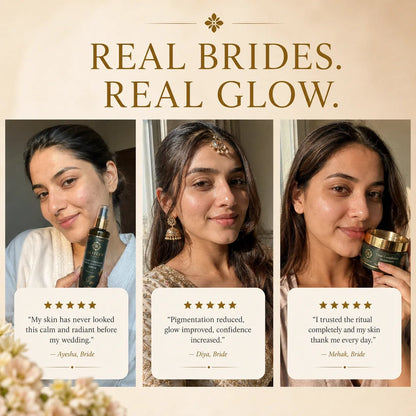 Aura Veda Trunk - The Flawless Bride Ritual Box by Shafeen Beauty