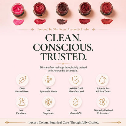 Buttercream Blush – Infused with 50+ Ayurvedic Herbs