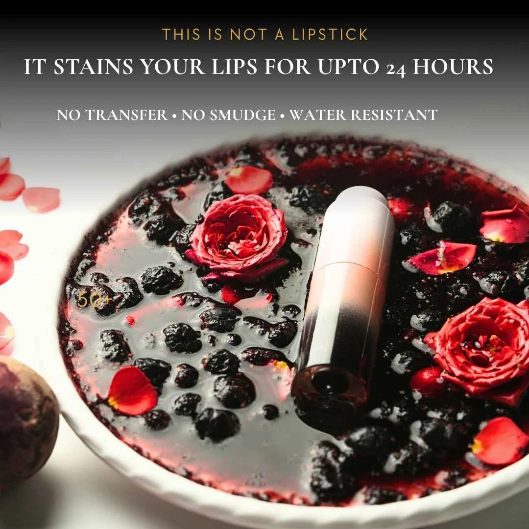 Ayurvedic Lip Stain – 50+ Herbs infused