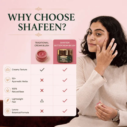 Buttercream Blush – Infused with 50+ Ayurvedic Herbs