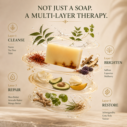 Clear Complexion Soap – Infused with 50+ Ayurvedic Herbs