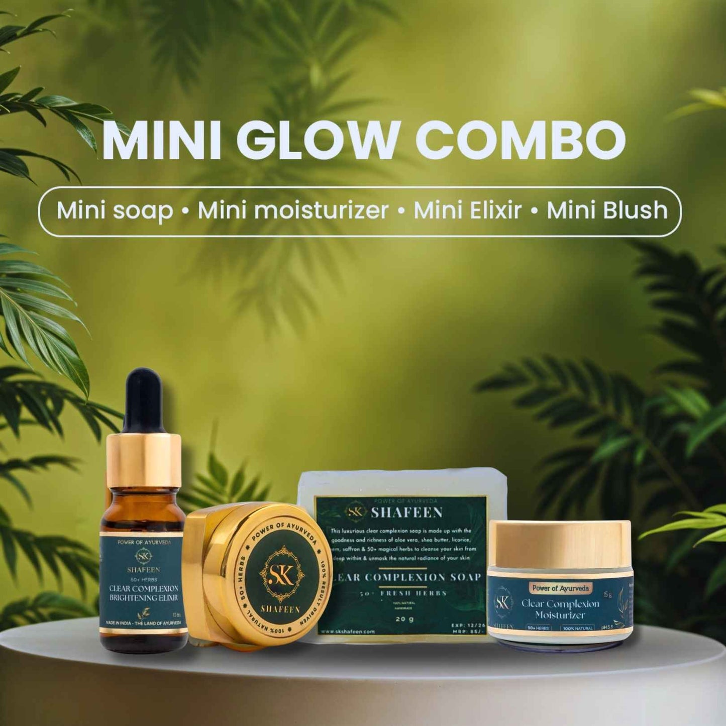 Glow Combo 65% off - Top Best-seller Infused with 50 + Ayurvedic Herbs
