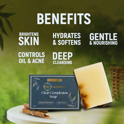 Clear Complexion Soap – Infused with 50+ Ayurvedic Herbs